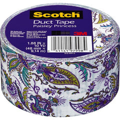 1.88 in × 10 yd Scotch(R) Duct Tape 910-PPP-C Purple Paisley Alt Mfg # 97998 - Benchmark Tooling