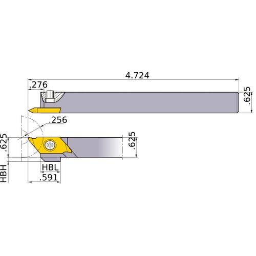 TTAHL-102 TURNING HOLDER