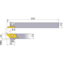 TTAHR1212 TURNING HOLDER