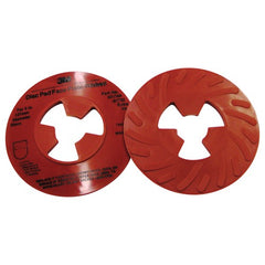 3M Disc Pad Face Plate Ribbed 81732 Extra Hard Red 5″ - Benchmark Tooling