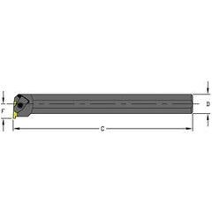 S10Q NEL2 Steel Boring Bar - Benchmark Tooling