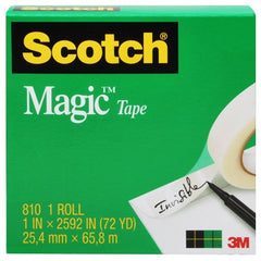 Scotch Magic Tape 810 1″ × 1296″ Boxed - Benchmark Tooling