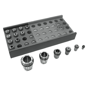 ER-11 Collet Trays - Part #  SIE-SAER-11-40 - Benchmark Tooling