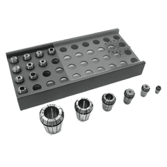 ER-11 Collet Trays - Part #  SIE-SAER-11-40 - Benchmark Tooling