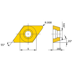 DEGX430.5RF HTI10 INSERT