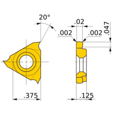 GTAT05012V5R-U VP15TF INSERT