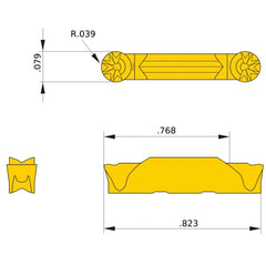 GY2M0200D100N-BM NX2525 GY INSERT
