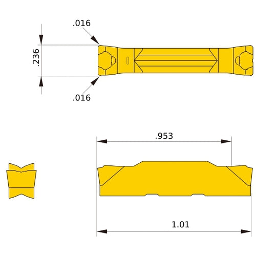 GY2M0600J040N-GU VP20RT GY INSERT