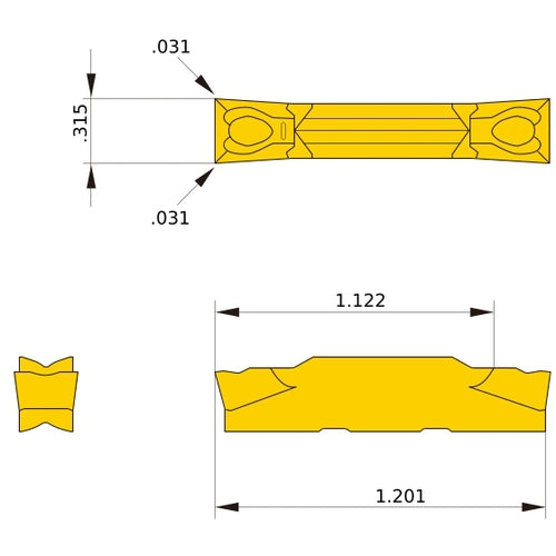 GY2M0800K080N-MS VP10RT GY INSERT