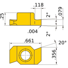 MLG2020L UTI20T INSERT