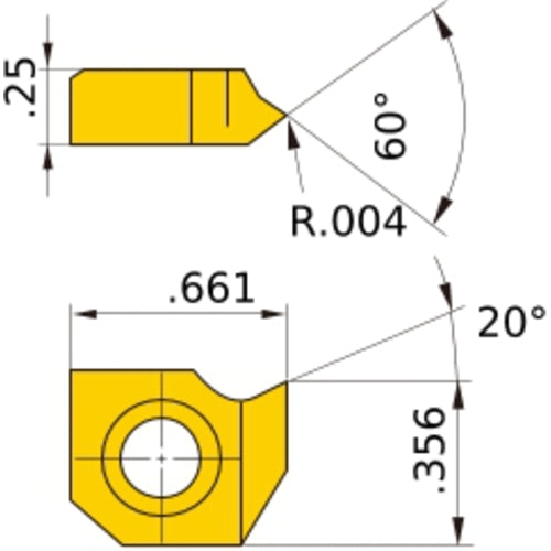 MLT2001L UTI20T INSERT