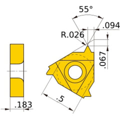 MMT22IR050W VP10MF INSERT