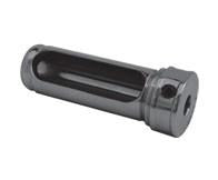 Type Z Tool Holder Bushings - Part #  TBZ-10-0375-B - (OD: 1") (ID: 3/8") (Head Thickness: 1/2") (Slot Length: 2-3/8") (Length Under Head: 2-3/4") - Benchmark Tooling