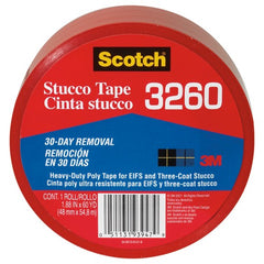 Scotch Stucco Tape 3260-A 1.88″ × 60 yd (48 mm × 54.8 m) Stucco Tape - Benchmark Tooling