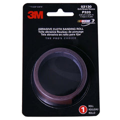 3M Abrasive Cloth Sanding Roll 03130 1″ × 2 yd extra fine - Benchmark Tooling