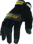 Vibration Impact Resistant Work Glove - Black/Gray - Large - Benchmark Tooling