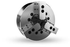 Auto Strong VRA Series Non through-hole power chuck for vertical lathe (adapter included) - Part # V-221RA11 - Exact Industrial Supply