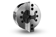 Auto Strong VT Series 2-jaw and 4-jaw wedge type non through-hole power chuck (adapter excluded) - Part # VT-212 - Exact Industrial Supply