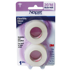 Nexcare Transpore Clear First Aid Tape 527-P1 1″ × 10 yds Wrapped - Benchmark Tooling