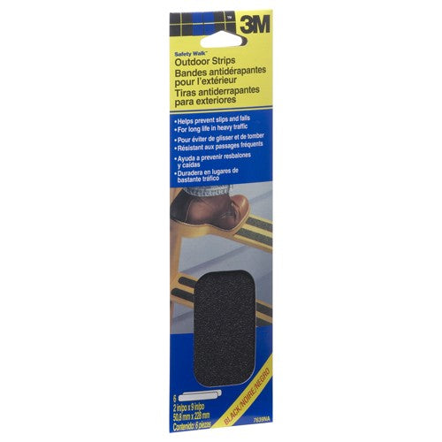 3M Safety-Walk Slip Resistant Tape 610B-T2X9 Black 2″ × 9″ - Benchmark Tooling