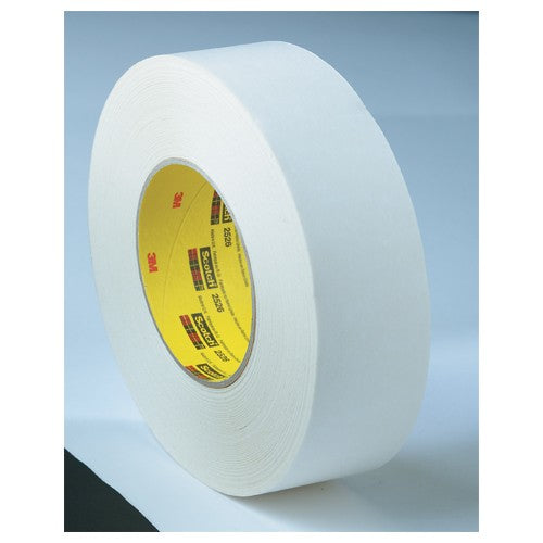 3M Textile Flatback Tape 2526 White 18 mm × 55 m 9.8 mil - Benchmark Tooling