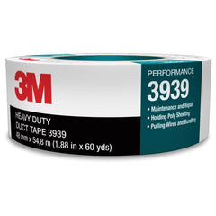 3M Heavy Duty Duct Tape 3939 Silver 24 mm × 54.8 m 9.0 mil - Benchmark Tooling