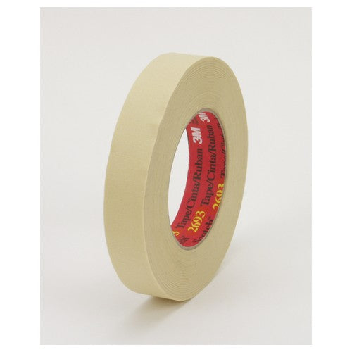 3M High Performance Masking Tape 2693 Tan 1″ × 60 yd 7.9 mil - Benchmark Tooling