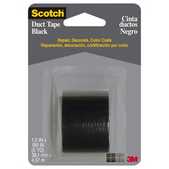 3M Black Duct Tape 1005-BLK-CD 1.5″ × 5 yd (38.1mm × 4.57m) - Benchmark Tooling