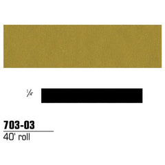 1/4 in × 40 ft 3M™ Scotchcal™ Striping Ta Gold Metallic Alt Mfg # 70303 - Benchmark Tooling