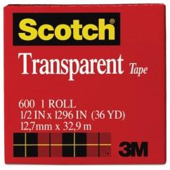 1X2592" TRANSPARENT TAPE 600-72 - Benchmark Tooling