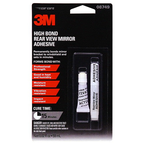 3M High Bond Rearview Mirror Adhesive 08749 0.02 fl oz - Benchmark Tooling