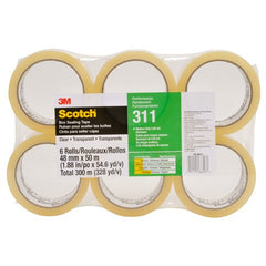 48mm × 50m Performance Box Sealing Tape Clear Alt Mfg # 68813 - Benchmark Tooling