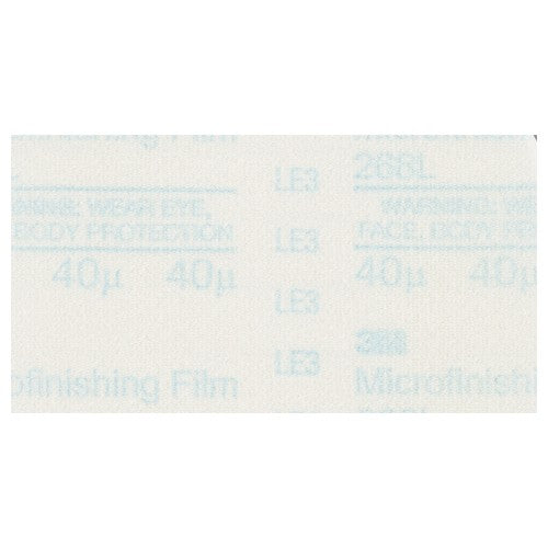 3M Microfinishing PSA Film Type D Sheet 268L 12″ × 14″ 60 Micron - Benchmark Tooling