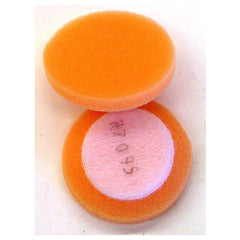 ‎3M Finesse-it Buffing Pad 20274 1-1/2″ Orange Foam White Loop Flat Face - Benchmark Tooling