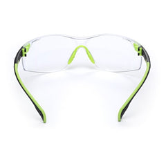 3M Solus 1000-Series Safety Glasses S1201SGAF Green/Black Clear Scotchgard Anti-Fog Lens - Benchmark Tooling