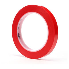 3M Vinyl Tape 471 Red 1/2″ × 36 yd 5.2 mil - Benchmark Tooling