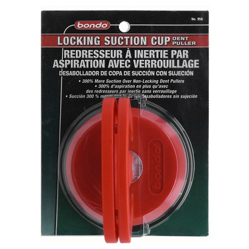 Bondo Double Handle Locking Suction Cup Dent Puller 00956 - Benchmark Tooling